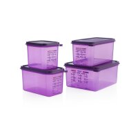 Araven GN1/2 Lebensmittelbehälter aus Silikon 10L