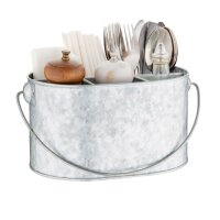 Olympia Table Caddy aus verzinktem Stahl 2