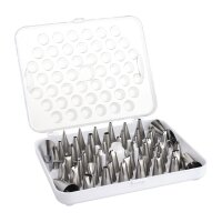 Vogue Tortendekoration Spritztüllen Set 52 verschiedene