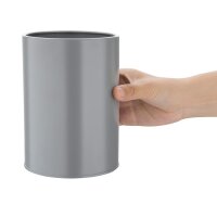 Olympia galvanisierter Besteckbecher grau 2