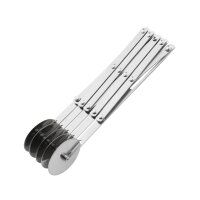 Vogue Ausziehbarer Teigschneider 5 Räder 2