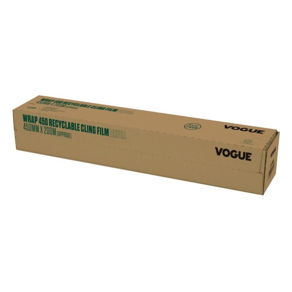 Vogue Wrap450 Eco Frischhaltefolie Nachfüllpackung (3 Stück)