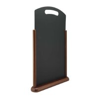Securit Handle extragroße Tischkreidetafel aus Holz mi