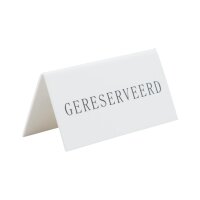 Securit Reservierungstischständer in Niederländisc