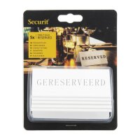 Securit Reservierungstischständer in Niederländisc