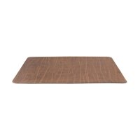 Securit Leather Range Ruga Tischset aus gebundenem Leder