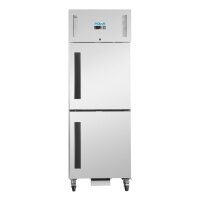 Polar Serie G Gefrierschrank Edelstahl mit 2 Türen 600L