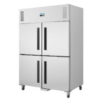 Polar Serie G Gefrierschrank Edelstahl mit geteilten...