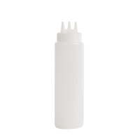 Vogue klare Quetschflasche mit 3 Düsen 24oz 1