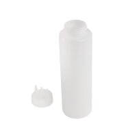 Vogue transparente Quetschflasche mit 3 Spritzdüsen 1L 