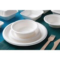 Fiesta Compostable kompostierbare Schalen aus Bagasse 30cl (50 Stück)