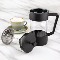 Olympia French Press schwarz 1L