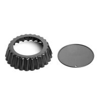 Vogue Antihaft Mini-Quicheformen mit herausnehmbarem Boden 8