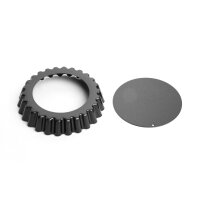 Vogue Antihaft Mini-Quicheformen mit herausnehmbarem Boden 1