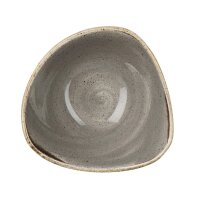 Churchill Stonecast Dreieckige Schüssel, Grau, 153 mm (