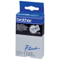 brother Schriftband TC-M91 TCM91, 9 mm, schwarz auf...