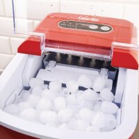 Caterlite Theken Eismaschine in Rot mit manueller Befüllung