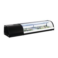 Polar Serie G Kühlvitrine für Sushi 150cm 3