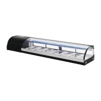 Polar Serie G Kühlvitrine für Sushi 180cm 2