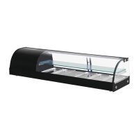 Polar Serie G Kühlvitrine für Tapas 150cm 2