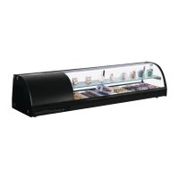 Polar Serie G Kühlvitrine für Tapas 150cm 3