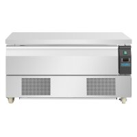 Polar Serie U flacher Kühl- und Tiefkühltisch mit 1 Schublade 3x GN