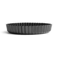 Vogue Antihaft-Quiche-Form mit herausnehmbarem Boden 200mm 3