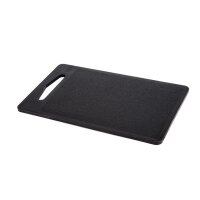 Hygiplas rechteckiges Bar Schneidebrett schwarz 25,5cm 3