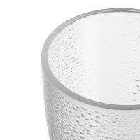Olympia Kristallon Polycarbonat Becher Gekörnt Transpar