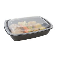 Fastpac mittlere rechteckige Lebensmittelbehälter 900 ml (300 Stück)