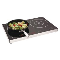 Caterlite Touch Control Doppel-Induktionskochfeld 2