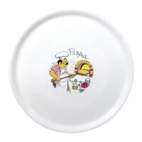 Saturnia Porzellan Pizzateller 31cm mit  gallery
