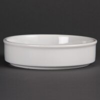 Olympia Whiteware stapelbare runde Schalen 13,4cm (6...