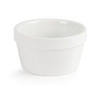 Olympia Whiteware stapelbare Auflaufförmchen 9,5cm (6 S
