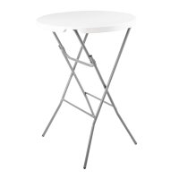 Bolero runder Klapptisch weiß 80cm gallery