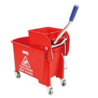 Jantex Moppeimer mit Mopppresse rot 20L gallery