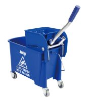 Jantex Moppeimer mit Mopppresse blau 20L gallery