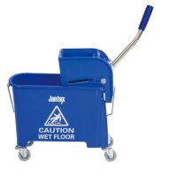 Jantex Moppeimer mit Mopppresse blau 20L 2