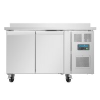 Polar Serie U Kühltisch mit Aufkantung 2-türig 282L