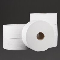 Toilettenpapier Jumbo von Jantex 2 lagig 6 Stück 2