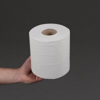 Jantex Handtuchrollen für Innenabrollung weiß 2-l