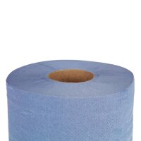Jantex Handtuchrollen für Innenabrollung blau 2-lagig (