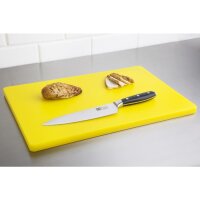 Hygiplas LDPE extra dickes Schneidebrett gelb 45x30x2cm 3