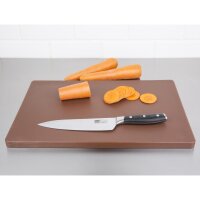 Hygiplas LDPE extra dickes Schneidebrett braun 45x30x2cm 2