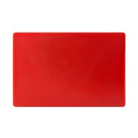 Hygiplas LDPE extra dickes Schneidebrett rot 45x30x2cm 2