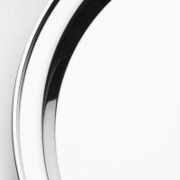 Olympia Edelstahl Rundes Serviertablett 355mm 3