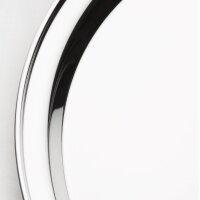 Olympia Serviertablett aus Edelstahl Rund 405mm 3