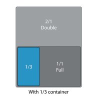 Cambro biegsamer Polypropylen Deckel GN 1/3