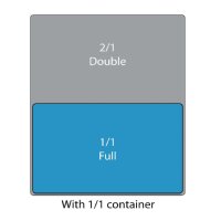 Cambro Polycarbonat GN 1/1 Behälter 65mm