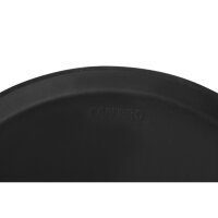 Cambro Camtread rundes rutschfestes Fiberglas Tablett schwarz 35,5cm